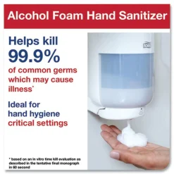 Best 400217 1L Bottle Unscented Premium Alcohol Foam Hand Sanitizer (6/carton) Skin Care & Personal Hygiene