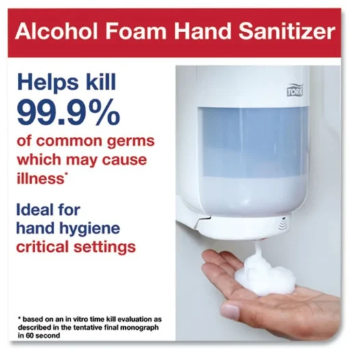 Best 400217 1L Bottle Unscented Premium Alcohol Foam Hand Sanitizer (6/carton) Skin Care & Personal Hygiene