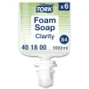 401800 1L Refill Unscented Clarity Hand Soap - Clear (6/Carton) Skin Care & Personal Hygiene