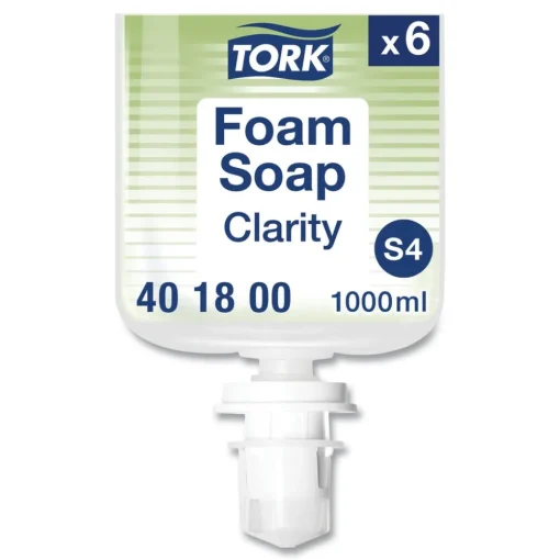 401800 1L Refill Unscented Clarity Hand Soap - Clear (6/Carton) Skin Care & Personal Hygiene