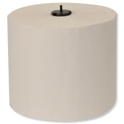 Discount 291370 1-Ply 7.68 in. x 1150 ft. Basic Paper Wiper Roll Towel - White (4/Carton) Paper & Dispensers