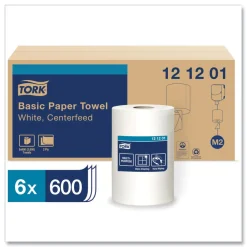 Outlet 2 Ply 9 in. x 11.8 in. Advanced Centerfeed Hand Towel - White (6/Carton) Paper & Dispensers