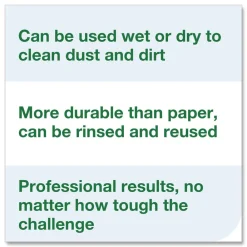 Sale 500105 1-Ply 9 in. x 12.4 in. Light Duty Cleaning Cloth Giant Roll - White (1/Carton) Paper & Dispensers