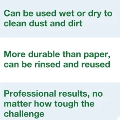 Sale 500176 1-Ply 8.3 in. x 16.1 in. Light Duty Cleaning Cloth Pop Up Box - White (10/Carton) Cleaning & Janitorial Supplies