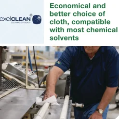 Sale 500176 1-Ply 8.3 in. x 16.1 in. Light Duty Cleaning Cloth Pop Up Box - White (10/Carton) Cleaning & Janitorial Supplies