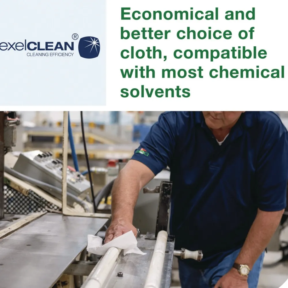 Sale 500176 1-Ply 8.3 in. x 16.1 in. Light Duty Cleaning Cloth Pop Up Box - White (10/Carton) Cleaning & Janitorial Supplies