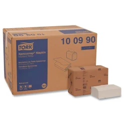 New 100990 2-Ply 6.5 in. x 8.5 in. Xpressnap Interfold Dispenser Napkins - White (12/Carton) Paper & Dispensers