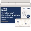 Sale 101298 2-Ply 9.12 x 12.8 Xpress Extra Soft Multifold Towel - White (16/Carton) Paper & Dispensers