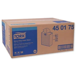 Outlet 1 Ply Heavy-Duty Paper Wiper - Unscented, White (900/Carton) Paper & Dispensers