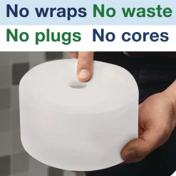 Outlet 472887 2-Ply OptiServe High-Capacity Coreless Toilet Paper - White (18/Carton) Cleaning & Janitorial Supplies