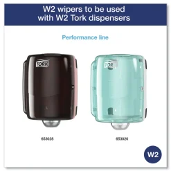 Clearance 9.8 x 15.2 Paper Wiper Plus - White (2/Carton) Paper & Dispensers
