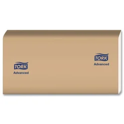 Clearance Advanced 9 x 9.5 1-Ply Multifold Hand Towel - White (16/Carton) Paper & Dispensers