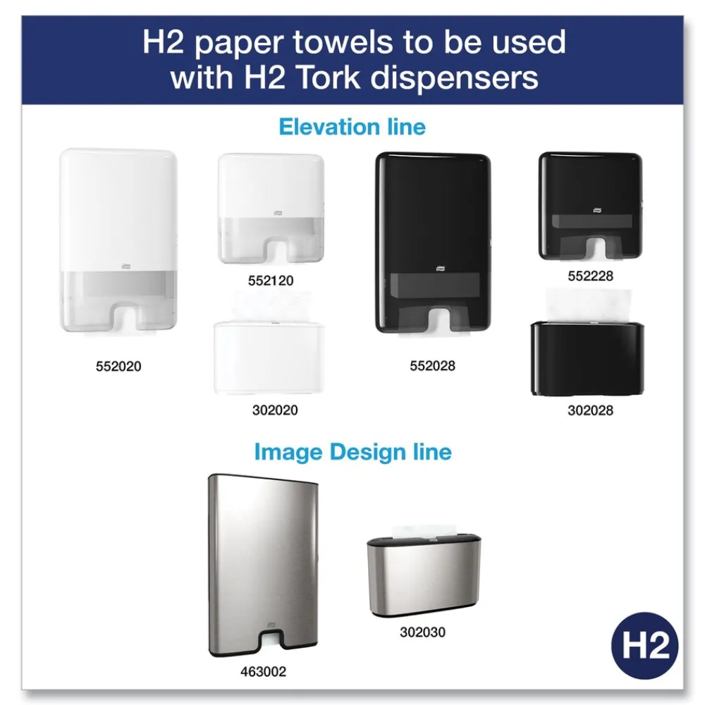Clearance Advanced 9 x 9.5 1-Ply Multifold Hand Towel - White (16/Carton) Paper & Dispensers