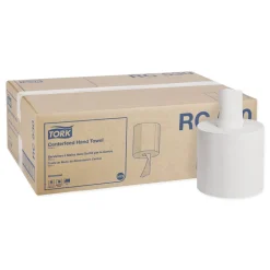 Sale Centerfeed 7.6 x 11.75 2-Ply Hand Towel - White (6/Carton) Paper & Dispensers