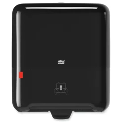 Clearance Elevation Matic 13.2 in. x 8.1 in. x 14.65 in. Hand Towel Roll Dispenser - Black (1/Carton) Cleaning & Janitorial Supplies