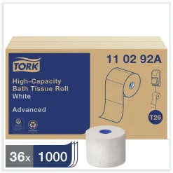 Best 2-Ply Septic Safe Advanced High Capacity Bath Tissue - White (36/Carton) Paper & Dispensers