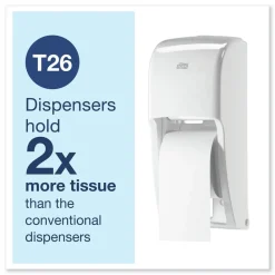 Best 2-Ply Septic Safe Advanced High Capacity Bath Tissue - White (36/Carton) Paper & Dispensers