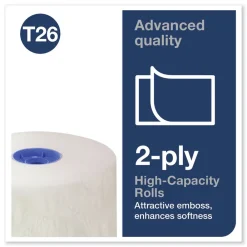 Best 2-Ply Septic Safe Advanced High Capacity Bath Tissue - White (36/Carton) Paper & Dispensers