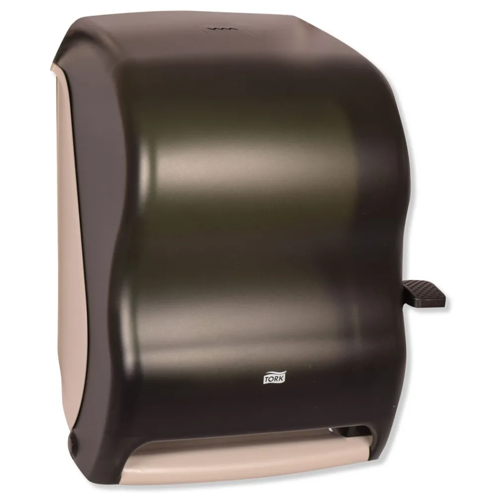 Clearance 84TR 12.94 in. x 9.25 in. x 15.5 in. Hand Towel Roll Dispenser - Smoke Paper & Dispensers