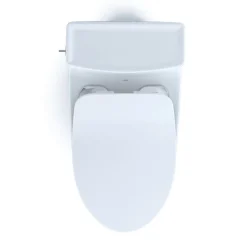 Best 1-Piece Legato CEFIONTECT WASHLETplus 1.28 GPF Elongated Toilet with and SoftClose Seat - Cotton White Fixtures