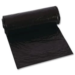 Discount 33 in. x 39 in. 33 gal. 1.25 mil Flat Pack Low-Density Can Liners - Black (100/Carton) Trash & Waste Bins