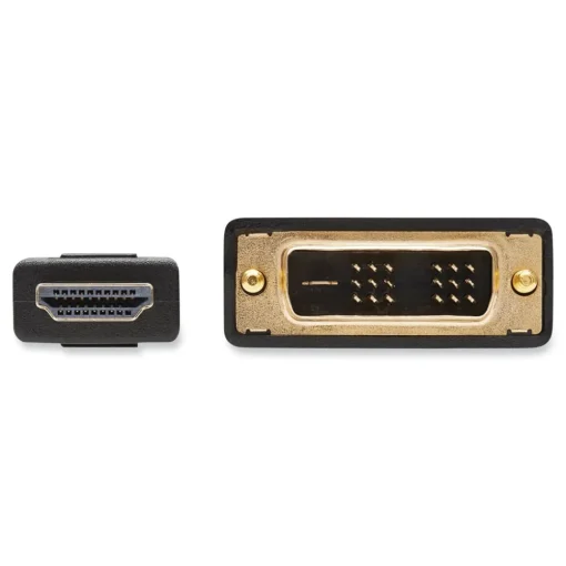 Clearance 6 ft. Digital Monitor Adapter M/M HDMI to DVI-D Cable - Black Office Electronics & Batteries