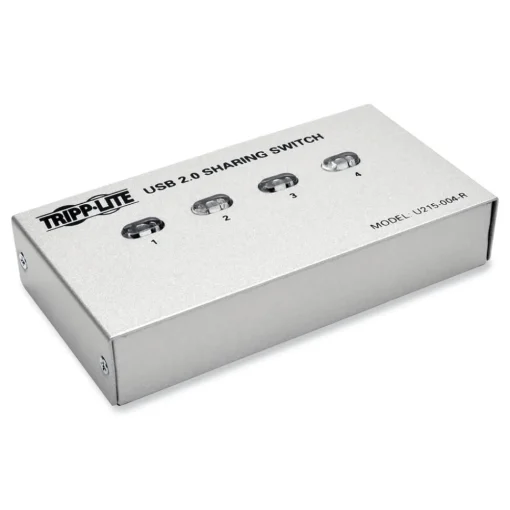 4 Ports USB 2.0 Printer/Peripheral Sharing Switch Office Electronics & Batteries