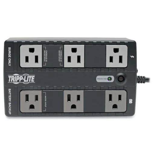 ECO Series 350 VA, 316 J 6-Outlet Energy-Saving Standby UPS Office Electronics & Batteries