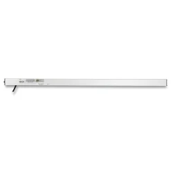 12-Outlet Vertical Power Strip with 15 ft. Cord - Silver Office Electronics & Batteries