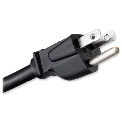 12-Outlet Vertical Power Strip with 15 ft. Cord - Silver Office Electronics & Batteries