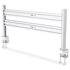 Online Slat Rail for Slat Wall System for 32-in TVs 3.39w x 1.8d x 41h Silver Supports 33 lb Desk Accessories & Office Organizers