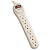 Discount Waber-by- 4 ft. Cord 6 Outlets Industrial Power Strip - Gray Cleaning & Janitorial Supplies
