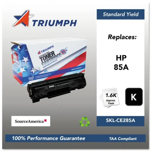 Online 751000NSH1100 CE285A (85A) 1,600 Page-Yield Remanufactured Toner - Black Office Electronics & Batteries