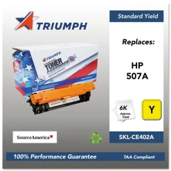 Best Remanufactured CE402A (507A) 6,000 Page-Yield Toner - Yellow Office Electronics & Batteries
