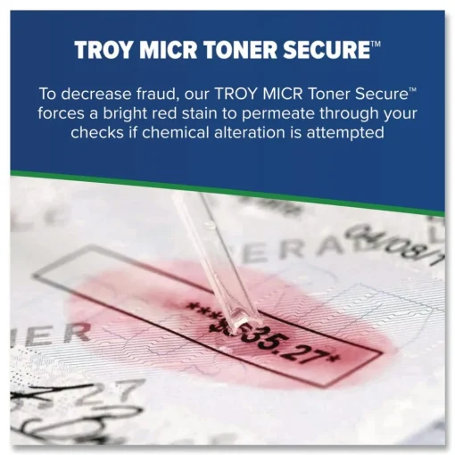 Best 02-W1380X-001 High-Yield MICR Toner Secure, Alternative for /HP 02-W1380X-001 - Black Office Electronics & Batteries