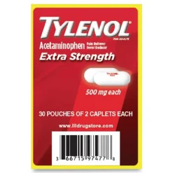 Discount 500 milligrams Extra Strength Caplets Refill Acetaminophen (30/Box) Emergency Response