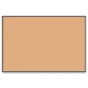 72 in. x 48 in. Cork Bulletin Board - Tan Surface/Black Aluminum Frame Cleaning & Janitorial Supplies