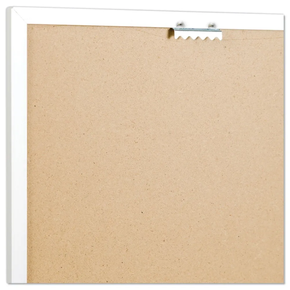 Sale 20 in. x 16 in. Magnetic Dry Erase Board - White Surface, Silver Aluminum Frame Office Presentation Supplies