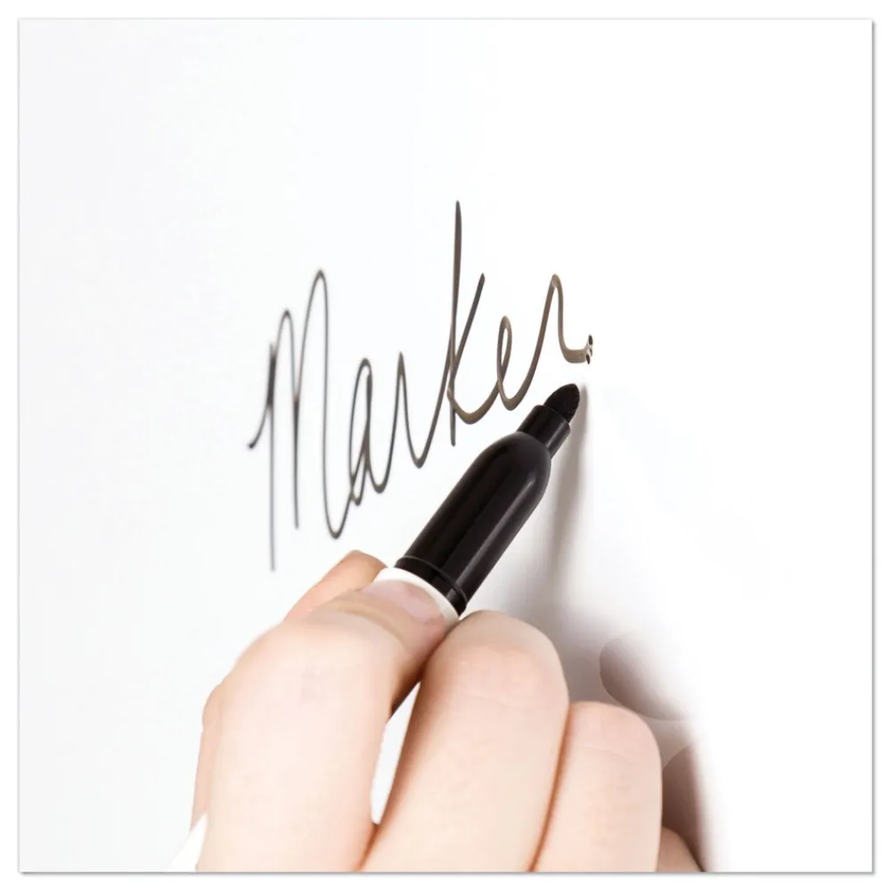 Sale 20 in. x 16 in. Magnetic Dry Erase Board - White Surface, Silver Aluminum Frame Office Presentation Supplies