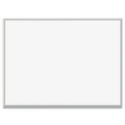 Sale 48 in. x 36 in. Magnetic Dry Erase Board - White Surface/Satin Aluminum Frame Office Presentation Supplies|Cleaning & Janitorial Supplies