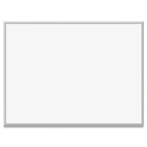 Sale 48 in. x 36 in. Magnetic Dry Erase Board - White Surface/Satin Aluminum Frame Office Presentation Supplies|Cleaning & Janitorial Supplies