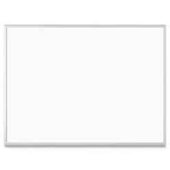 Sale 48 in. x 36 in. Magnetic Dry Erase Board - White Surface/Satin Aluminum Frame Office Presentation Supplies|Cleaning & Janitorial Supplies