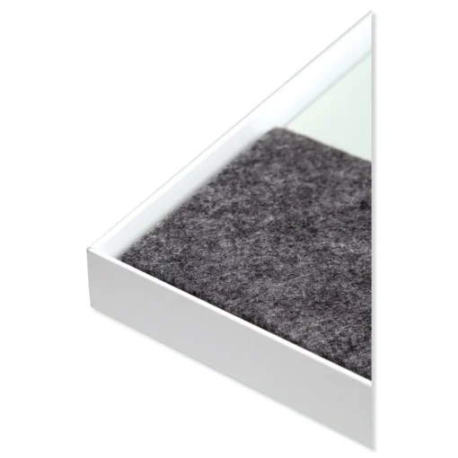 Best 23 in. x 17 in. Monthly View 3-N-1 Magnetic Glass Dry Erase Combo Board - White Aluminum Office Presentation Supplies