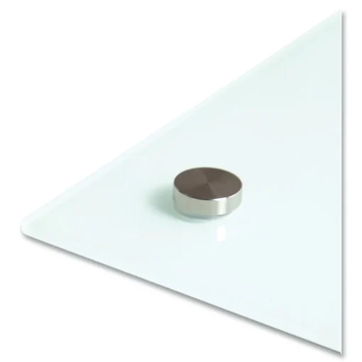 New 47 x 35 Glass Dry Erase Board - White Surface Office Presentation Supplies