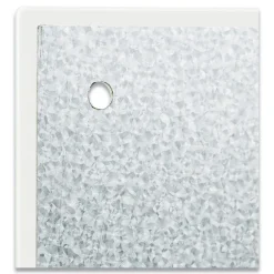 New 47 x 35 Glass Dry Erase Board - White Surface Office Presentation Supplies