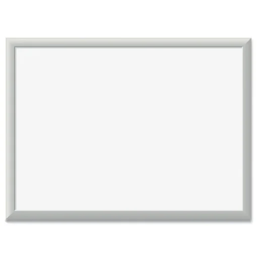 Clearance 23 x 17 Magnetic Dry Erase Board with Aluminum Frame - White Surface/Silver Frame Office Presentation Supplies