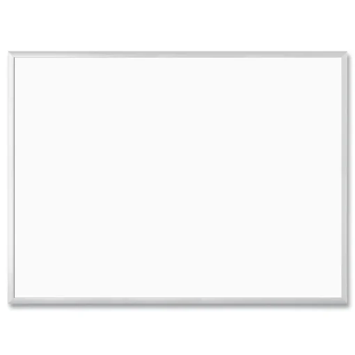 Discount 47 x 35 Melamine Dry Erase Board - White Surface/Silver Frame Office Presentation Supplies