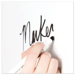 Discount PINIT 35 x 23 Magnetic Dry Erase Undated One Month Calendar - White Office Presentation Supplies