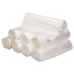 Online 24 in. x 33 in. 16-Gallon 8 mic. Can Liners - Natural (1000/Carton) Trash & Waste Bins