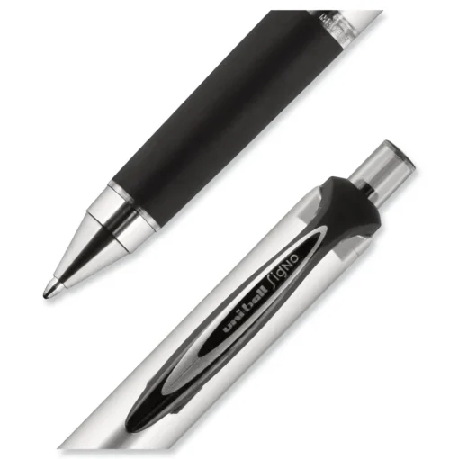 Online 207 Impact Bold 1 mm Retractable Gel Pen - Black Ink/Black Barrel Pens, Pencils & Markers